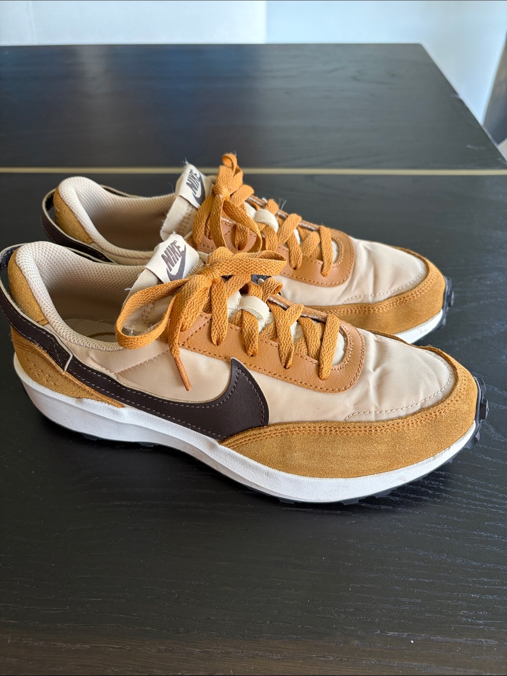 Nike Waffle Debut - Sesame Baroque Brown - Picture 5 of 13